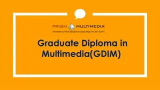 Graduate Diploma in Multimedia Training Hyderabad - Prism Multimedia
