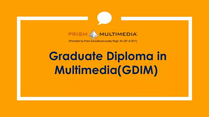 graduate diploma in multimedia gdim