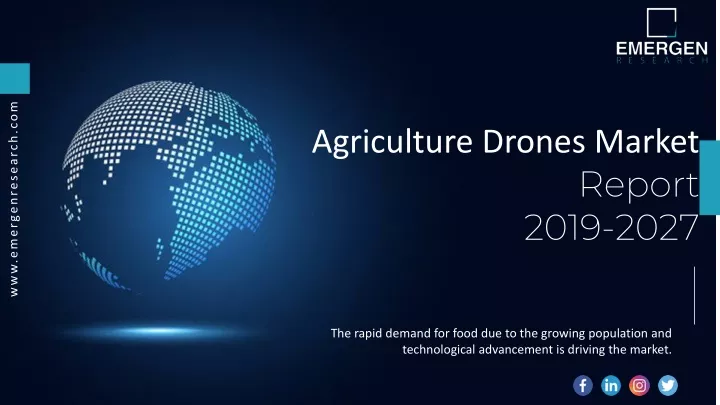 agriculture drones market report 2019 2027