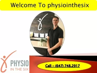 welcome to physiointhesix