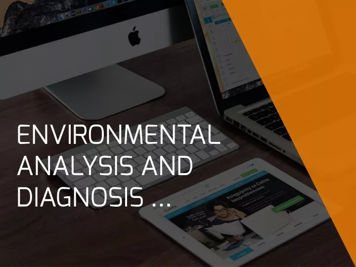 environmental analysis and diagnosis