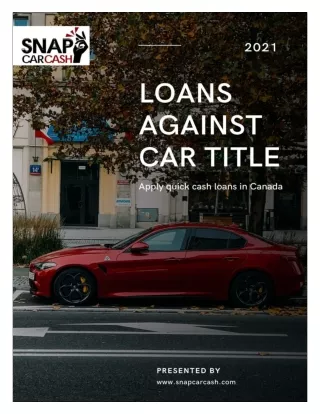 Loans Against Car Title
