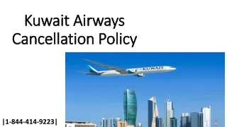 kuwait airways cancellation policy