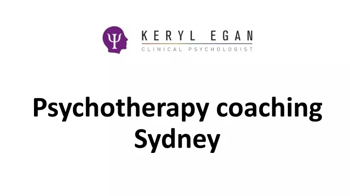 psychotherapy coaching sydney