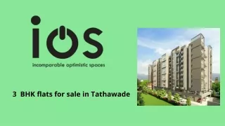 3  bhk  flats for sale in tathawade
