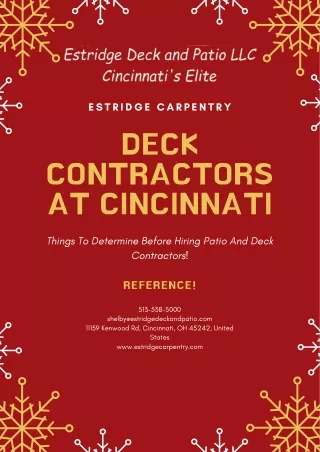 estridge carpentry