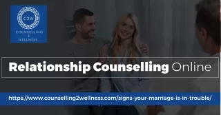 Relationship Counselling Online - Counselling2wellness