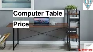 computer table price