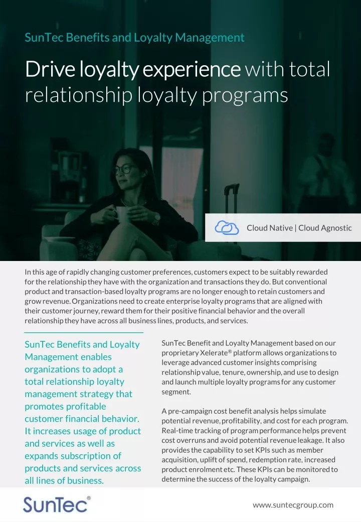 suntec benefits and loyalty management