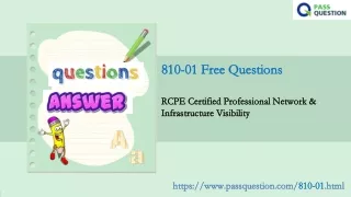 810 01 free questions 810 01 free questions