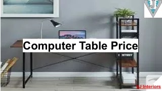 computer table price