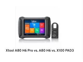 xtool a80 h6 pro vs a80 h6 vs x100 pad3
