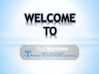 welcome to