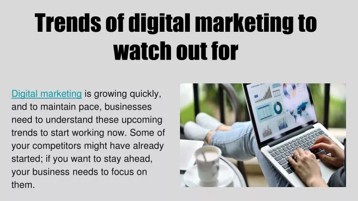 trends of digital marketing to watch out for