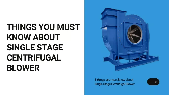 things you must know about single stage