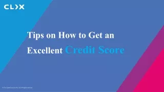 tips on how to get an excellent credit score