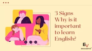 3 signs why is it important to learn english