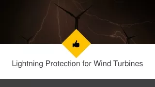 Lightning Protection for Wind Turbines