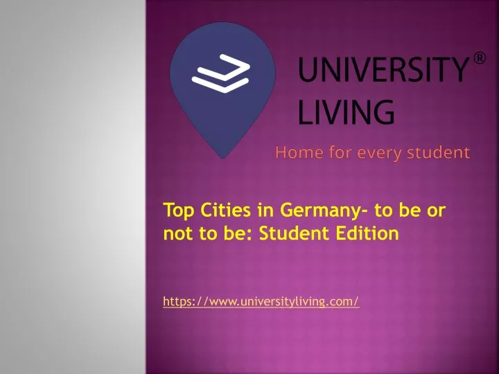 top cities in germany to be or not to be student