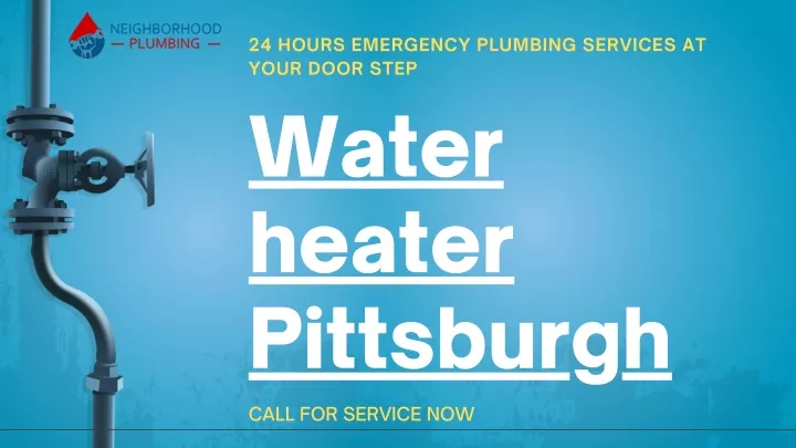 24 hours emergency plumbing services at your door