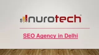 Seo Agency in Delhi - Nurotech