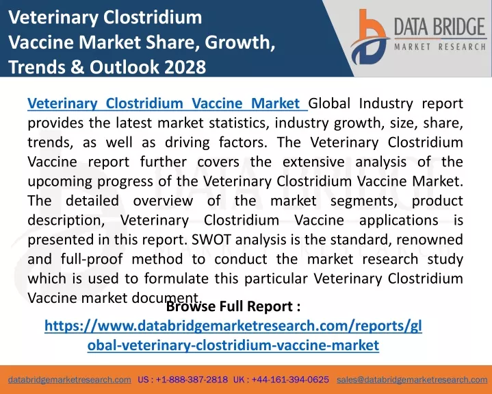 veterinary clostridium vaccine market share