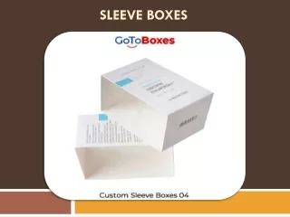 sleeve boxes
