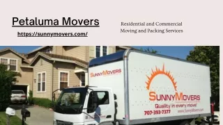 Petaluma Movers