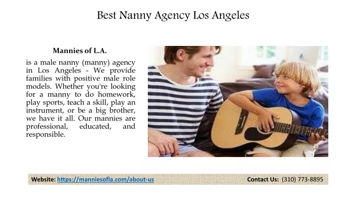best nanny agency los angeles