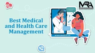 best medical and health care management