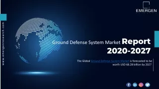 ground defense system market report 2020 2027