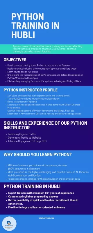 Python Training in Hubli