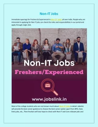 non it jobs