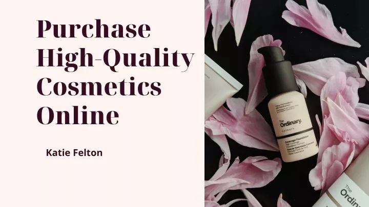 purchase high quality cosmetics online