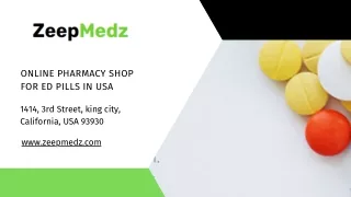Buy ED Pills Online in USA