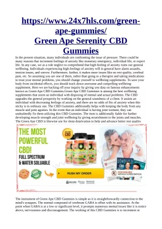 https://www.24x7hls.com/green-ape-gummies/