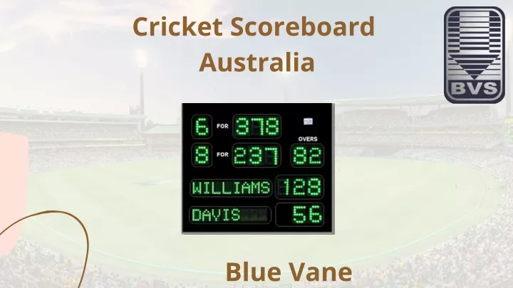 cricket scoreboard australia