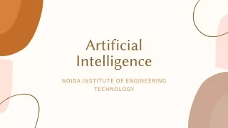 Scope of Artificial Technology in 2021 - NIET Greater Noida