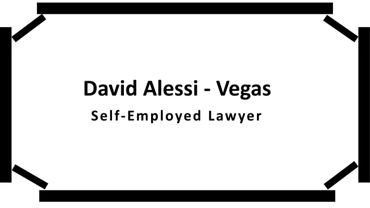 david alessi vegas self employed lawyer