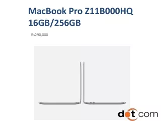 MacBook Pro Z11B000HQ 256GB