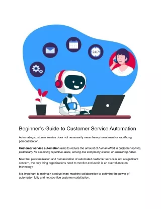 beginner s guide to customer service automation