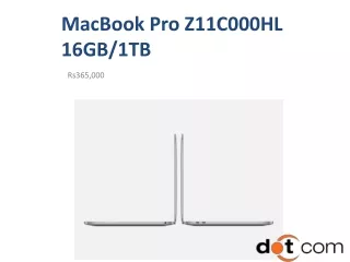 MacBook Pro Z11C000HL 1TB