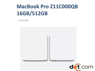 MacBook Pro Z11C000QB 512GB