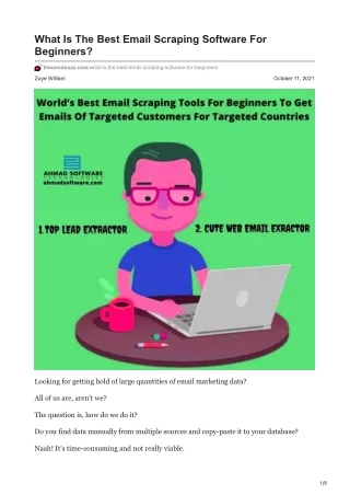 what is the best email scraping software