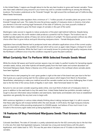 13 Amazing Things Concerning Feminized Marijuana Seeds Sale You Should Know