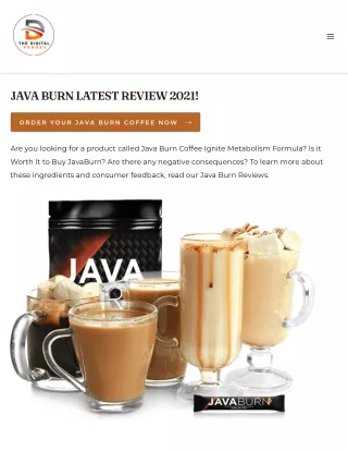 Java Burn™ Exclusive Deal - Special Offers End Today