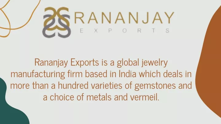 rananjay exports is a global jewelry