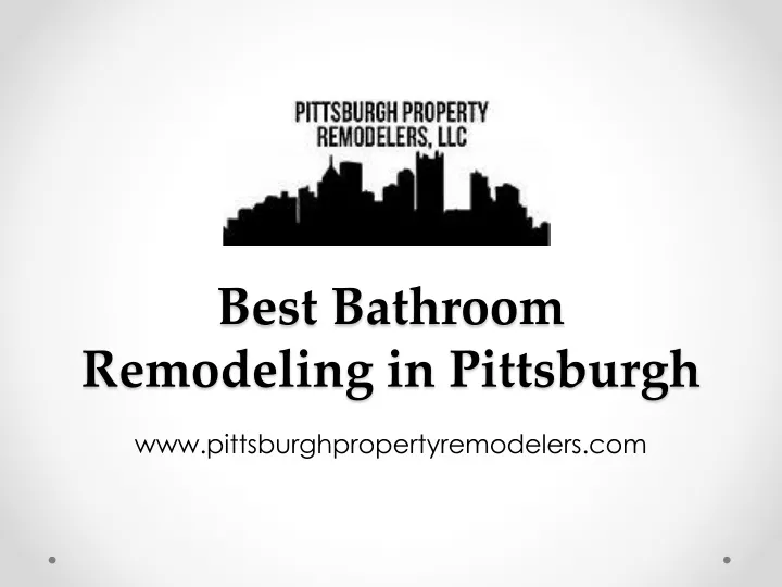 best bathroom remodeling in pittsburgh