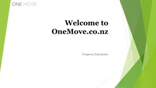 Welcome to OneMove.co.nz