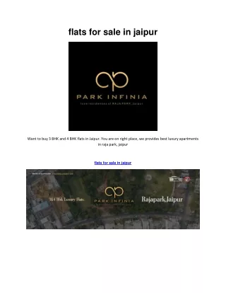 flats for sale in jaipur